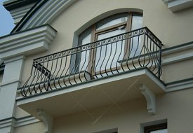 Кованое ограждение для балкона БО-01