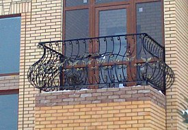 Балкон кованый БО-05